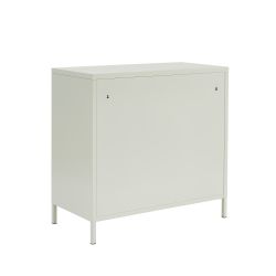 Commode PANTONE 4 tiroirs métal beige sable 80cm