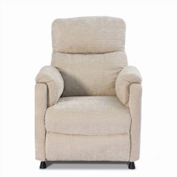 Fauteuil relax électrique PROCYON 1 place tissu beige