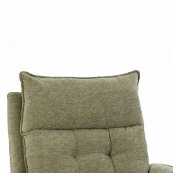 Fauteuil relax massant électrique EUPHOR 1 place tissu vert