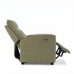 Fauteuil relax massant électrique EUPHOR 1 place tissu vert