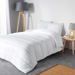 Couette CONFORT 220x240 cm blanche 2 personnes