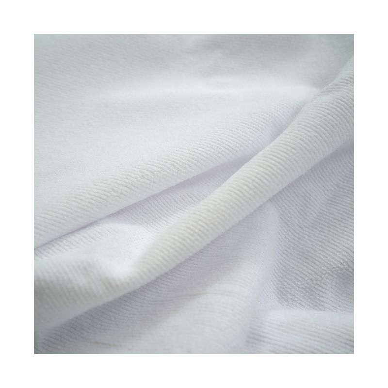 Alèse imperméable avec élastiques SHELLY 180x200 cm blanche