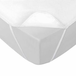 Alèse imperméable avec élastiques SHELLY 90x190 cm blanche