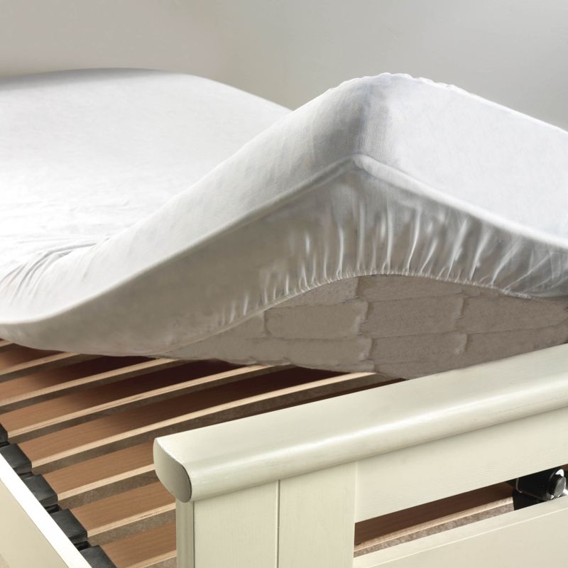 Protège-matelas MOLLY 180x200 cm blanc