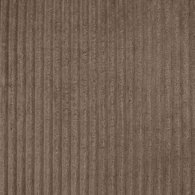 Fauteuil convertible compressé NYX en mousse 1 place velours côtelé gris