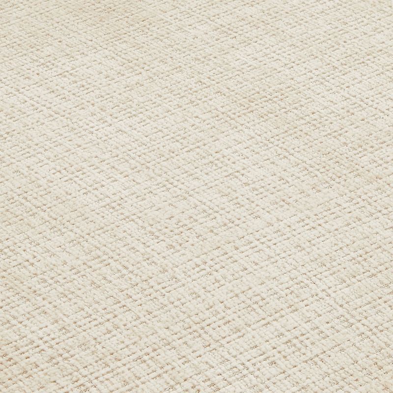 Canapé d'angle convertible et réversible JONEA 4 places tissu texturé beige