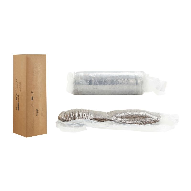 Canapé modulaire compressé KENA 4 places tissu bouclette zebré marron