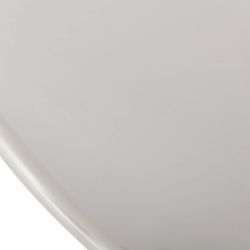 Table de séjour NORI laquée brillante beige argile 200cm