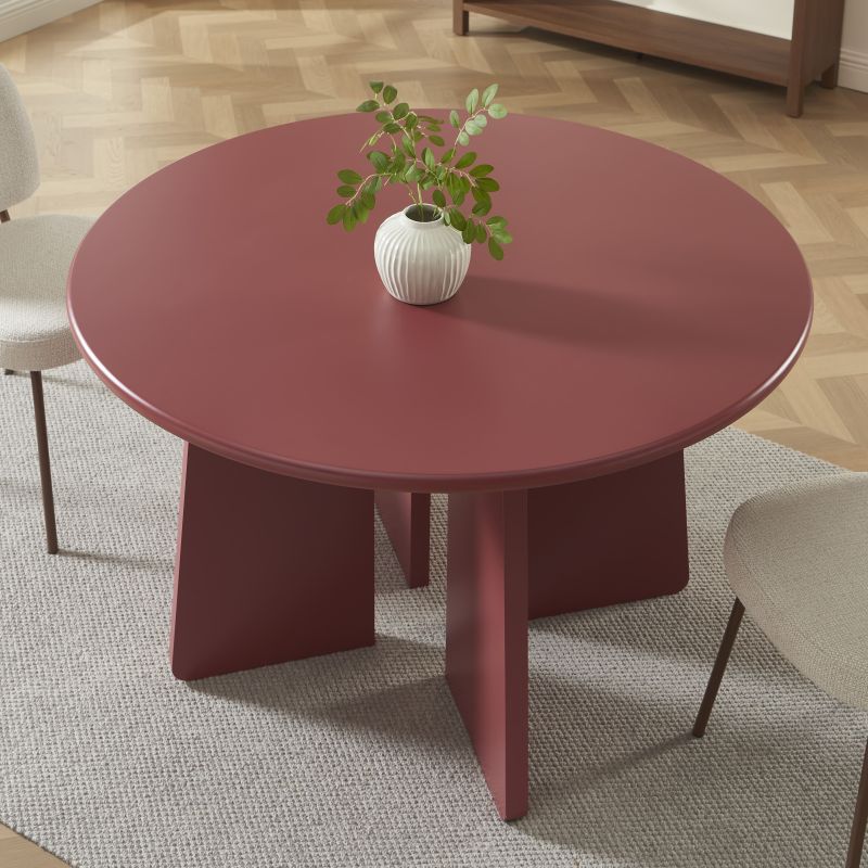 Table à manger JALIA laquée cerise