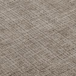 Canapé d'angle convertible et réversible JONEA 4 places tissu texturé marron