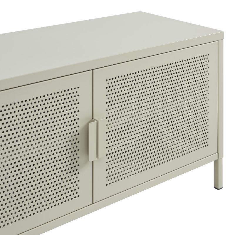 Meuble TV PANTONE métal beige sable 200cm