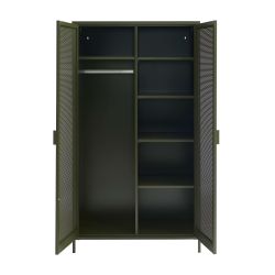 Armoire PANTONE métal vert olive 2 portes