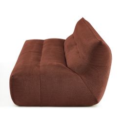 Banquette PANTONE 2 places tissu bordeaux