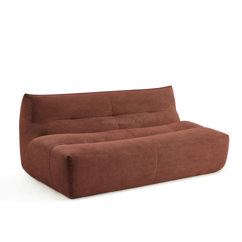 Banquette PANTONE 2 places tissu bordeaux