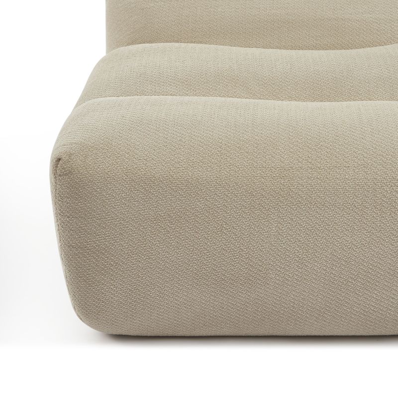 Chauffeuse PANTONE 1 place tissu beige