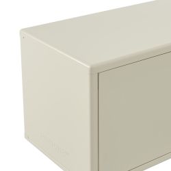 Meuble TV PANTONE métal beige tofu 180cm