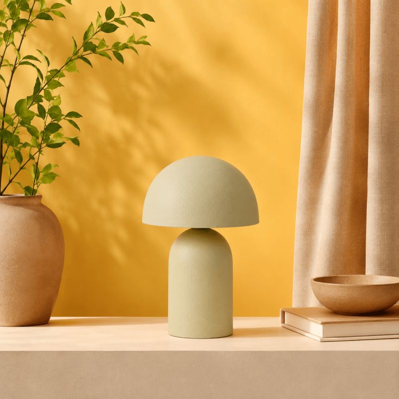 Lampe de table ZOE vert Ø23x35 cm