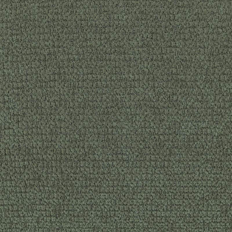 Canapé d'angle gauche compressé WESTA 4 places tissu chenille vert