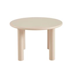 Table basse MARA effet laqué beige