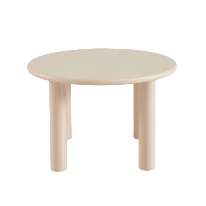 Table basse MARA effet laqué beige