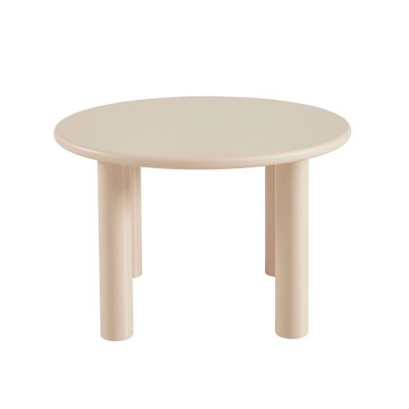 Table basse MARA effet laqué beige