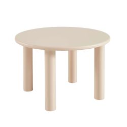 Table basse MARA effet laqué beige