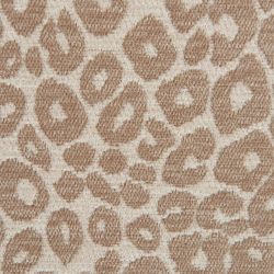 Banc SARAN tissu léopard beige