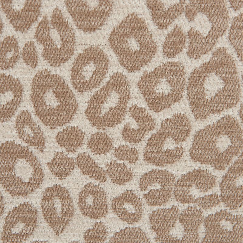 Banc SARAN tissu léopard beige