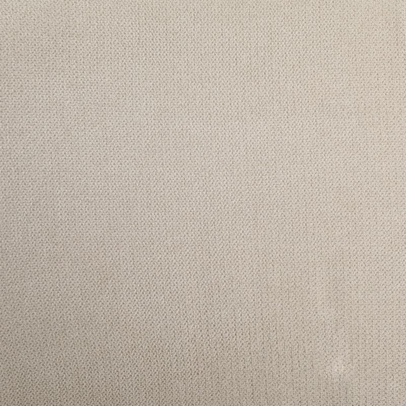 Lot de 2 chaises CAYO tissu beige pied effet noyer