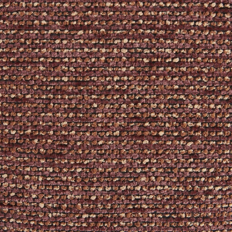 Fauteuil rotatif GEMI 1 place tissu chenille bordeaux