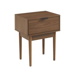 Lot de 2 chevets ALMA effet noyer 40cm