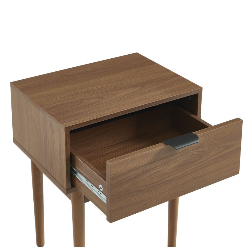 Lot de 2 chevets ALMA effet noyer 40cm