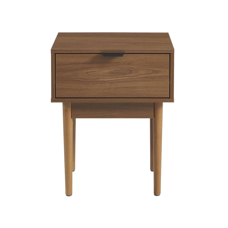 Lot de 2 chevets ALMA effet noyer 40cm