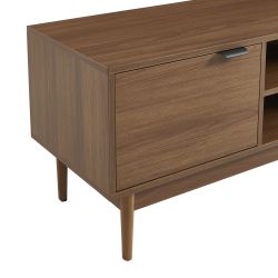 Meuble tv ALMA effet noyer 130cm