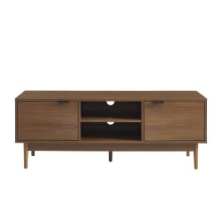 Meuble tv ALMA effet noyer 130cm