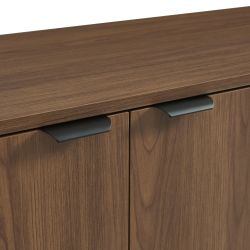 Buffet ALMA effet noyer 133cm