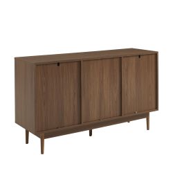 Buffet ALMA effet noyer 133cm