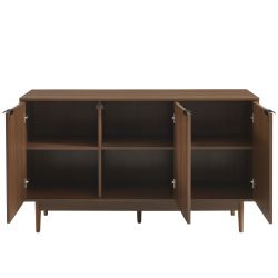 Buffet ALMA effet noyer 133cm