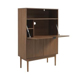 Secrétaire ALMA effet noyer 90cm