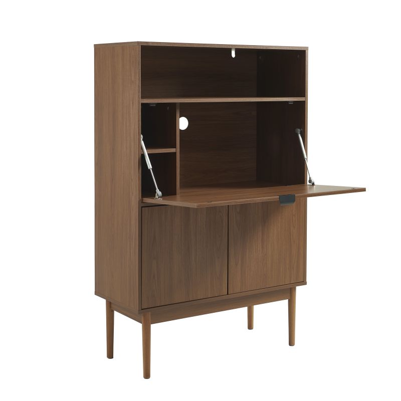 Secrétaire ALMA effet noyer 90cm
