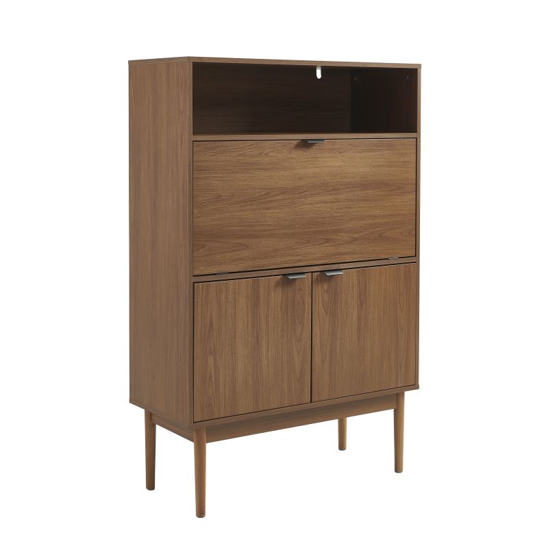 Secrétaire ALMA effet noyer 90cm