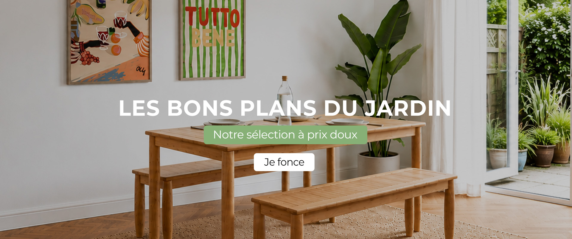 Le mois du jardin Slide background